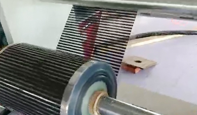 電熱膜印刷機-原材料放卷